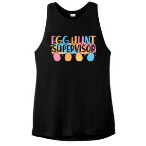 Easter Egg Hunt Supervisor Ladies PosiCharge Tri-Blend Wicking Tank