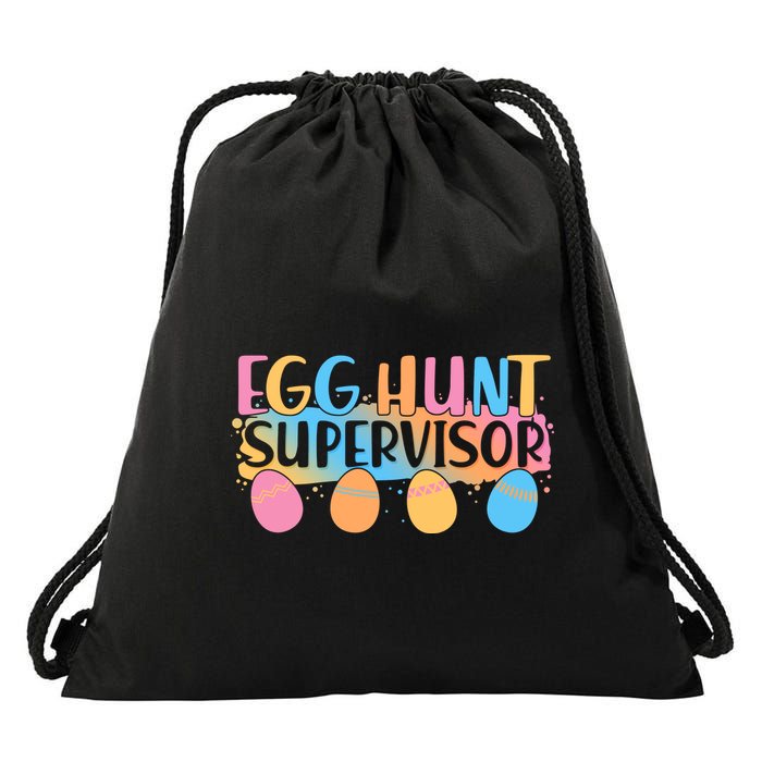 Easter Egg Hunt Supervisor Drawstring Bag