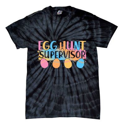 Easter Egg Hunt Supervisor Tie-Dye T-Shirt