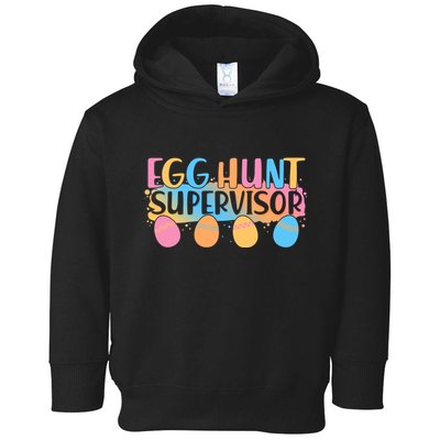 Easter Egg Hunt Supervisor Toddler Hoodie