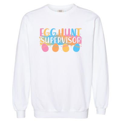 Easter Egg Hunt Supervisor Garment-Dyed Sweatshirt