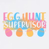 Easter Egg Hunt Supervisor Garment-Dyed Sweatshirt