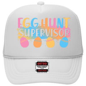 Easter Egg Hunt Supervisor High Crown Mesh Back Trucker Hat