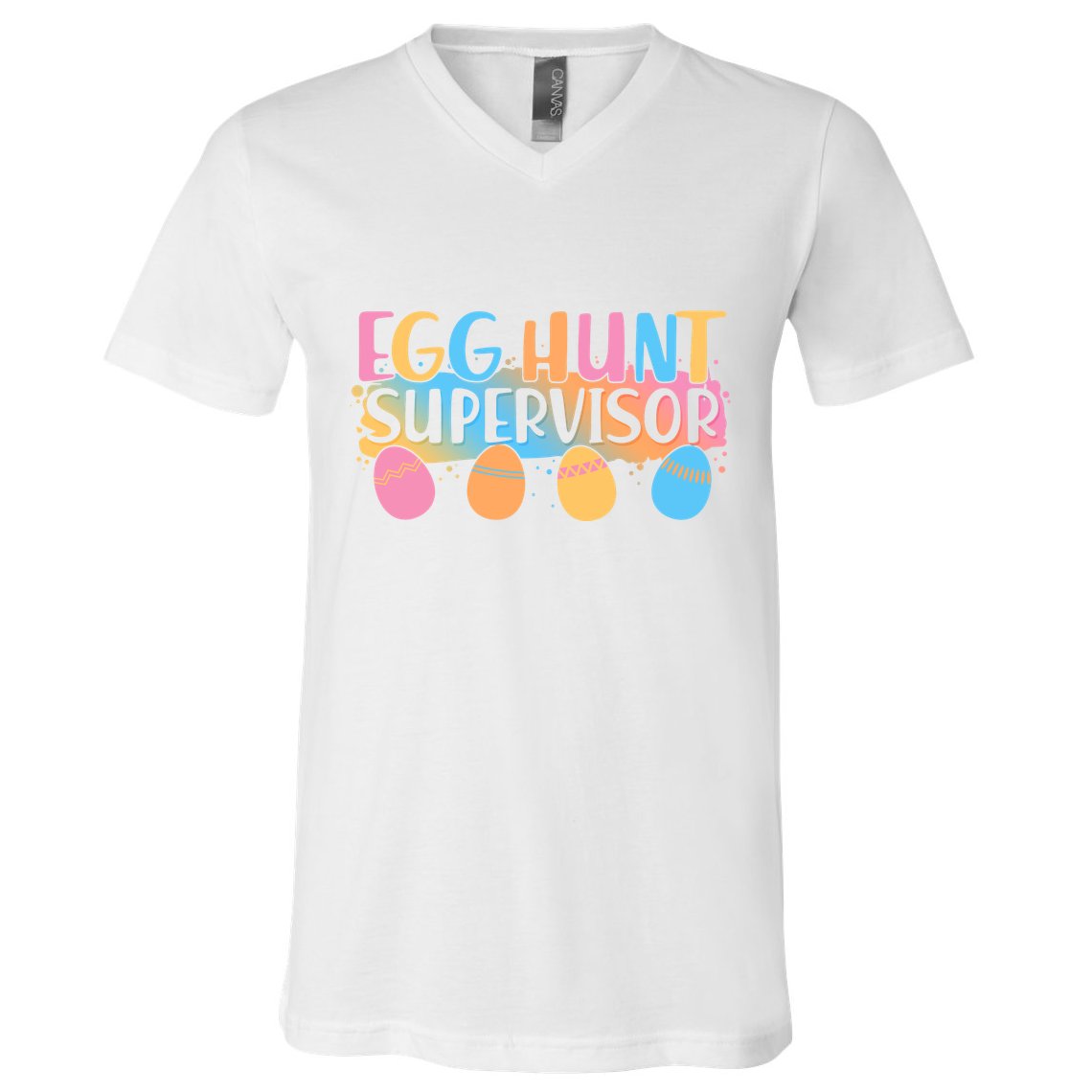 Easter Egg Hunt Supervisor V-Neck T-Shirt