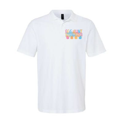 Easter Egg Hunt Supervisor Softstyle Adult Sport Polo