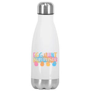 Easter Egg Hunt Supervisor Stainless Steel Insulated Water Bottle