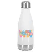 Easter Egg Hunt Supervisor Stainless Steel Insulated Water Bottle