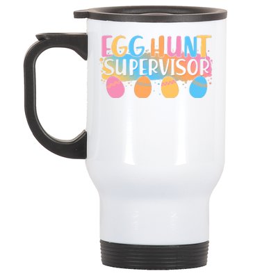 Easter Egg Hunt Supervisor Stainless Steel Travel Mug