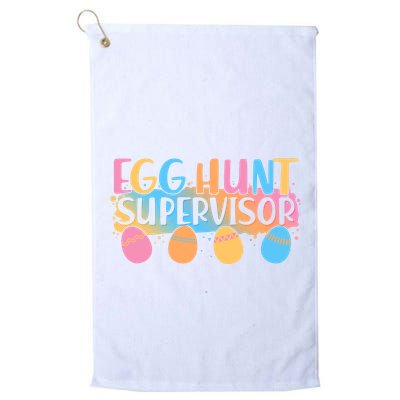 Easter Egg Hunt Supervisor Golf Towel