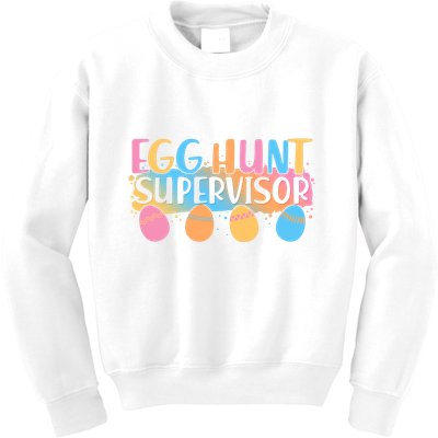 Easter Egg Hunt Supervisor Kids Sweatshirt