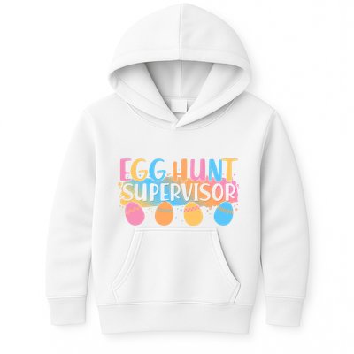 Easter Egg Hunt Supervisor Kids Hoodie