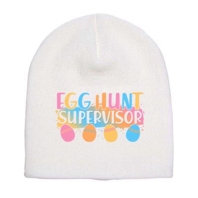 Easter Egg Hunt Supervisor Short Acrylic Beanie