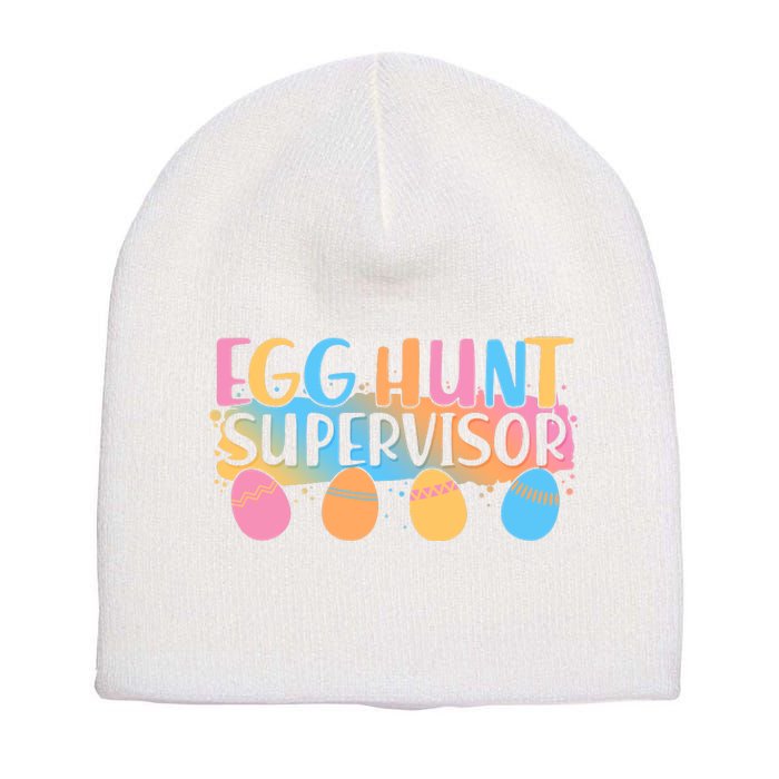 Easter Egg Hunt Supervisor Short Acrylic Beanie