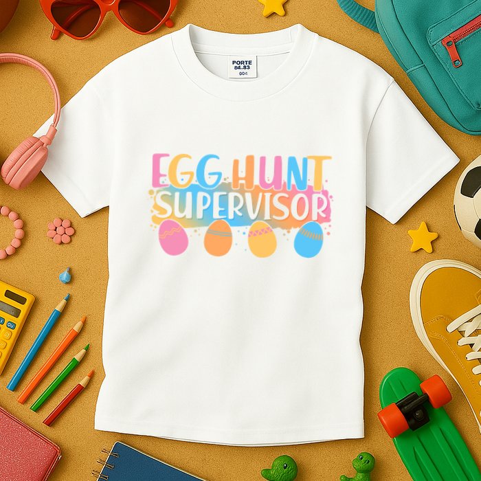Easter Egg Hunt Supervisor Kids T-Shirt