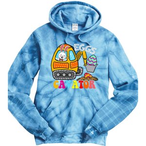 Easter Egg Hunting For Funny EggsCavator Tie Dye Hoodie