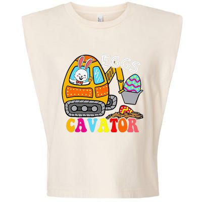 Easter Egg Hunting For Funny EggsCavator Garment-Dyed Women's Muscle Tee