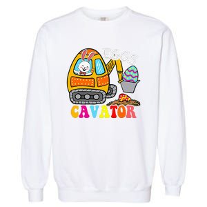 Easter Egg Hunting For Funny EggsCavator Garment-Dyed Sweatshirt