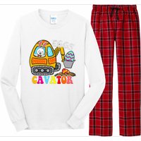 Easter Egg Hunting For Funny EggsCavator Long Sleeve Pajama Set