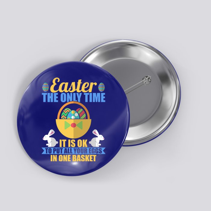 Easter Egg Happy Easter Holy Week Resurrection Sunday Cool Gift Button