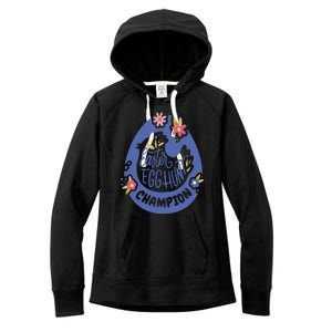 Easter Egg Hunt Champion Women's Fleece Hoodie