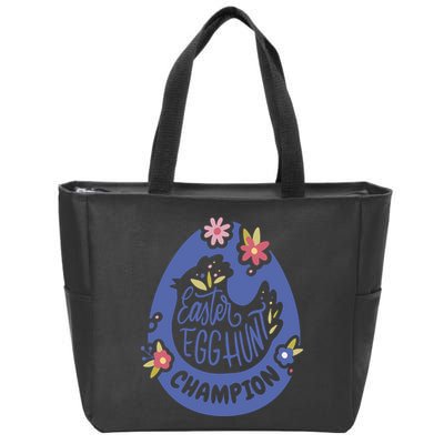 Easter Egg Hunt Champion Zip Tote Bag