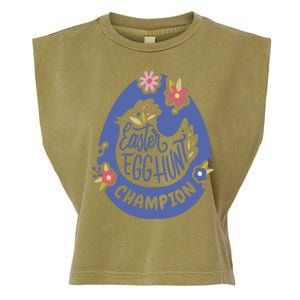 Easter Egg Hunt Champion Garment-Dyed Women's Muscle Tee