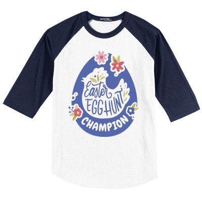 Easter Egg Hunt Champion Baseball Sleeve Shirt