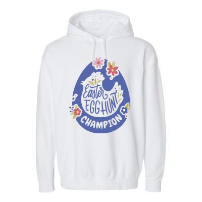 Easter Egg Hunt Champion Garment-Dyed Fleece Hoodie