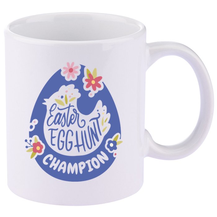 Easter Egg Hunt Champion 11oz C Handle Ceramic Mug