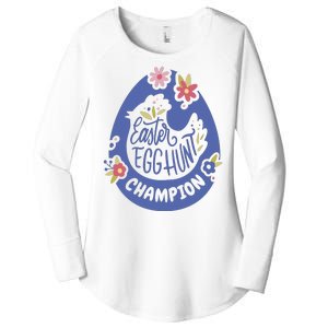 Easter Egg Hunt Champion Women's Perfect Tri Tunic Long Sleeve Shirt