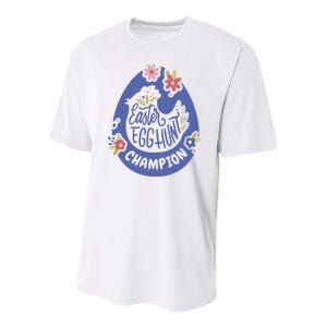 Easter Egg Hunt Champion Youth Performance Sprint T-Shirt