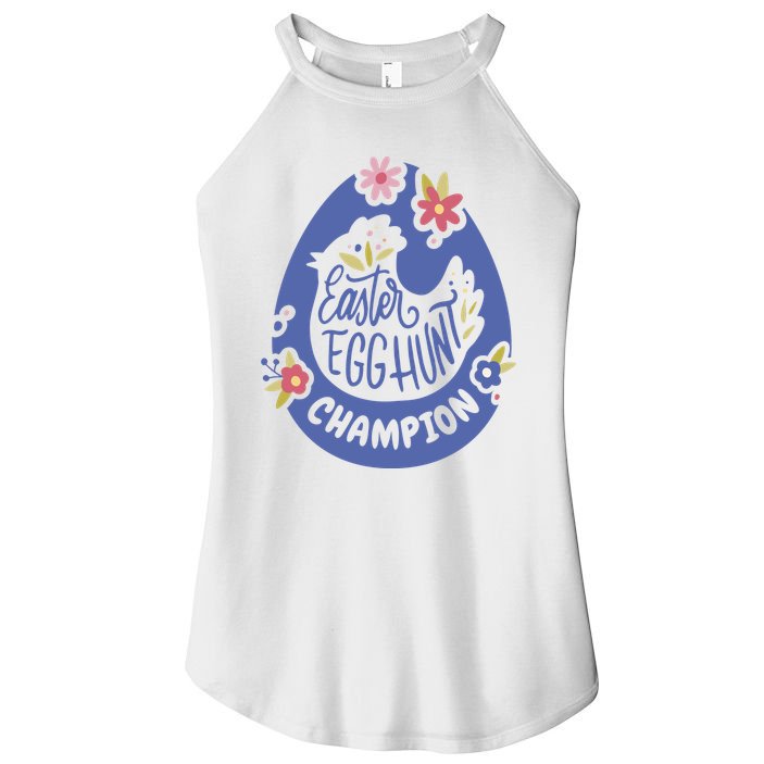 Easter Egg Hunt Champion Women's Perfect Tri Rocker Tank