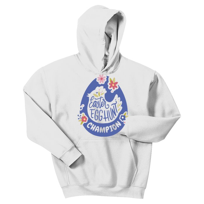 Easter Egg Hunt Champion Kids Hoodie