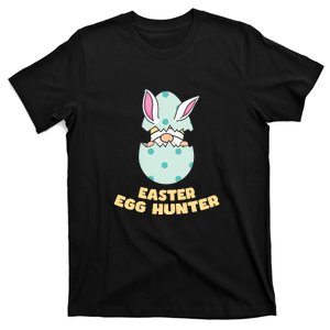 Easter Egg Hunter Gnome Ear Bunny Easter Day Gift T-Shirt