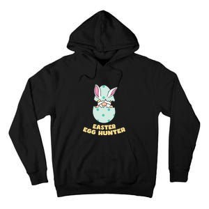 Easter Egg Hunter Gnome Ear Bunny Easter Day Gift Tall Hoodie