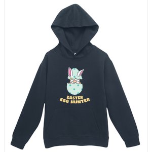 Easter Egg Hunter Gnome Ear Bunny Easter Day Gift Urban Pullover Hoodie