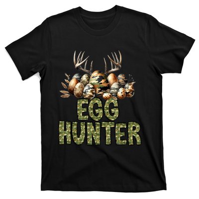 Easter Egg Hunter Camo Funny Eggs Deer T-Shirt