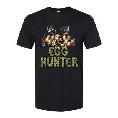 Easter Egg Hunter Camo Funny Eggs Deer Softstyle CVC T-Shirt