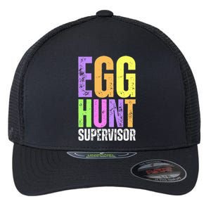 Easter Egg Hunt Supervisor Funny Mom Dad Flexfit Unipanel Trucker Cap