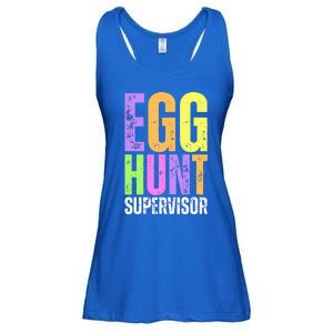 Easter Egg Hunt Supervisor Funny Mom Dad Ladies Essential Flowy Tank