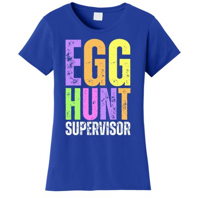 Easter Egg Hunt Supervisor Funny Mom Dad Women's T-Shirt