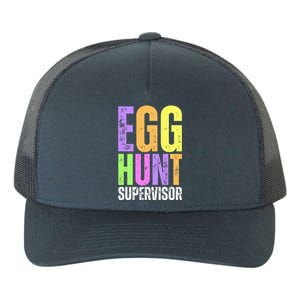 Easter Egg Hunt Supervisor Funny Mom Dad Yupoong Adult 5-Panel Trucker Hat