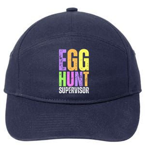 Easter Egg Hunt Supervisor Funny Mom Dad 7-Panel Snapback Hat