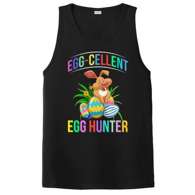 Egg-cellent Egg Hunter Happy Easter Bunny Eggs PosiCharge Competitor Tank