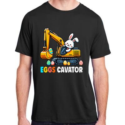 Eggscavator Egg Hunting Bunny Easter Day Adult ChromaSoft Performance T-Shirt