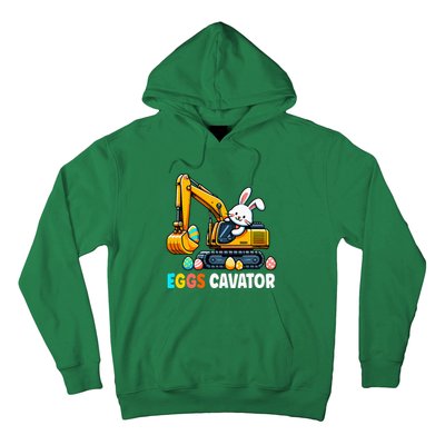 Eggscavator Egg Hunting Bunny Easter Day Hoodie