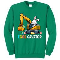 Eggscavator Egg Hunting Bunny Easter Day Sweatshirt