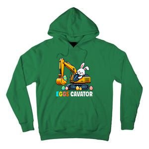 Eggscavator Egg Hunting Bunny Easter Day Tall Hoodie