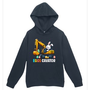 Eggscavator Egg Hunting Bunny Easter Day Urban Pullover Hoodie