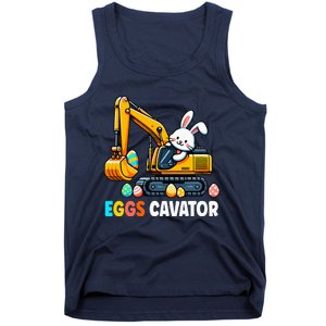 Eggscavator Egg Hunting Bunny Easter Day Tank Top